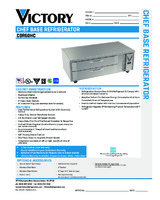 VCR-CBR60HC-Spec Sheet