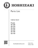 HOS-SD-750-Parts Manual