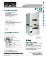 CHA-PP-28-Spec Sheet