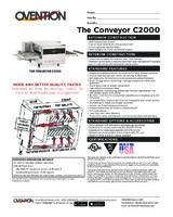 OVE-CONVEYOR-C2000-SB-Spec Sheet