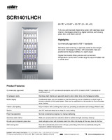 SUM-SCR1401LHCH-Spec Sheet