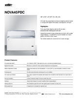 SUM-NOVA45PDC-Spec Sheet