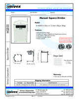 UVX-MQD20-Spec Sheet