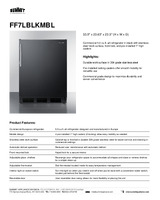 SUM-FF7LBLKMBL-Spec Sheet