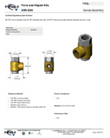 T&S Brass 5HR-2SA  Swivel Assembly For Equip 3/8 Hose Reel
