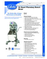 GLO-SP25-Spec Sheet