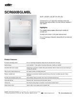 SUM-SCR600BGLMBL-Spec Sheet