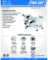 PRC-KDS-12-Spec Sheet