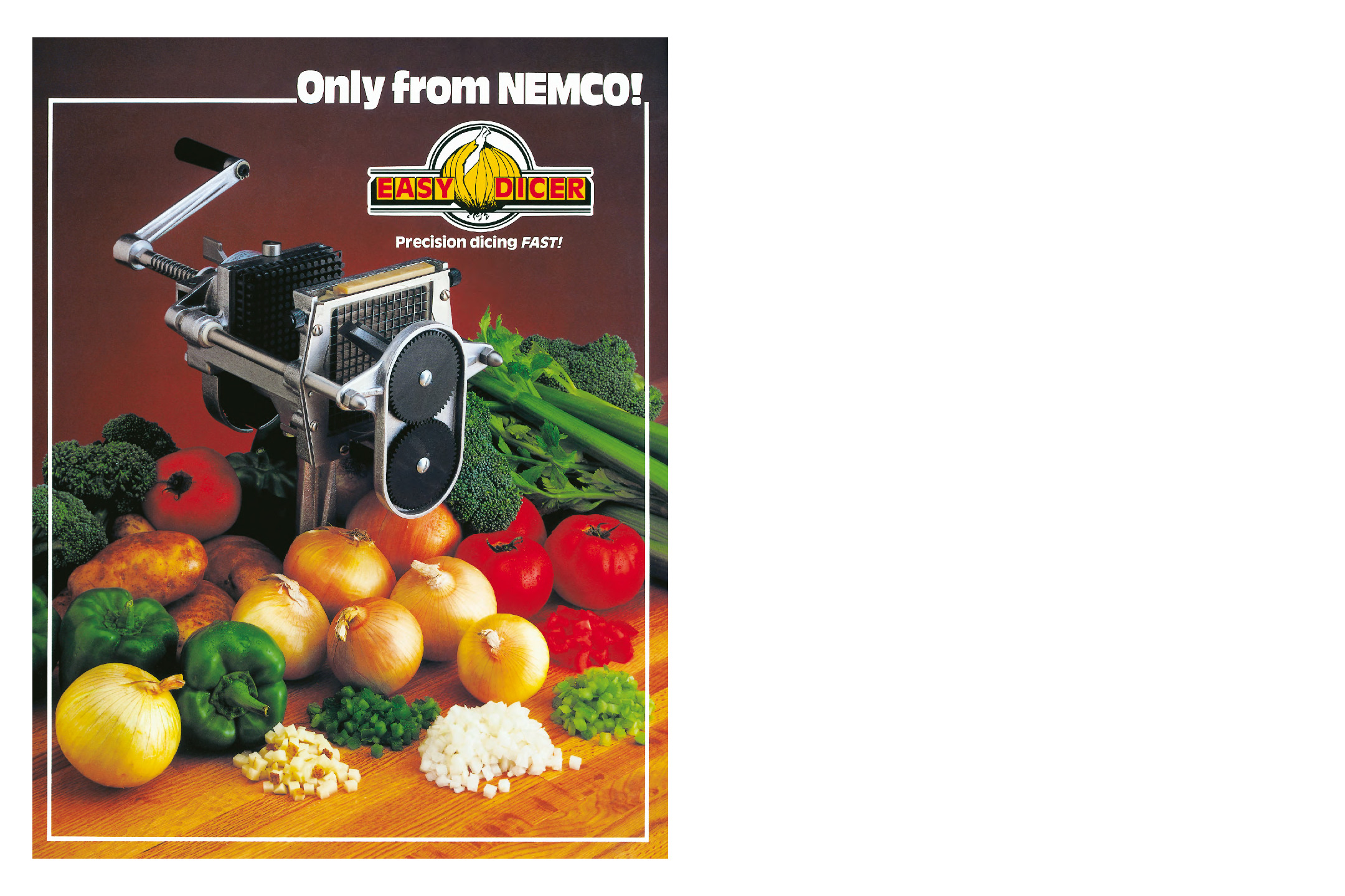 Nemco 55100E Fruit / Vegetable Dicer