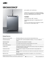 SUM-SBC695OSNCF-Spec Sheet