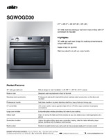 SUM-SGWOGD30-Spec Sheet