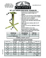 OAK-B36CHR-4-STD-Spec Sheet
