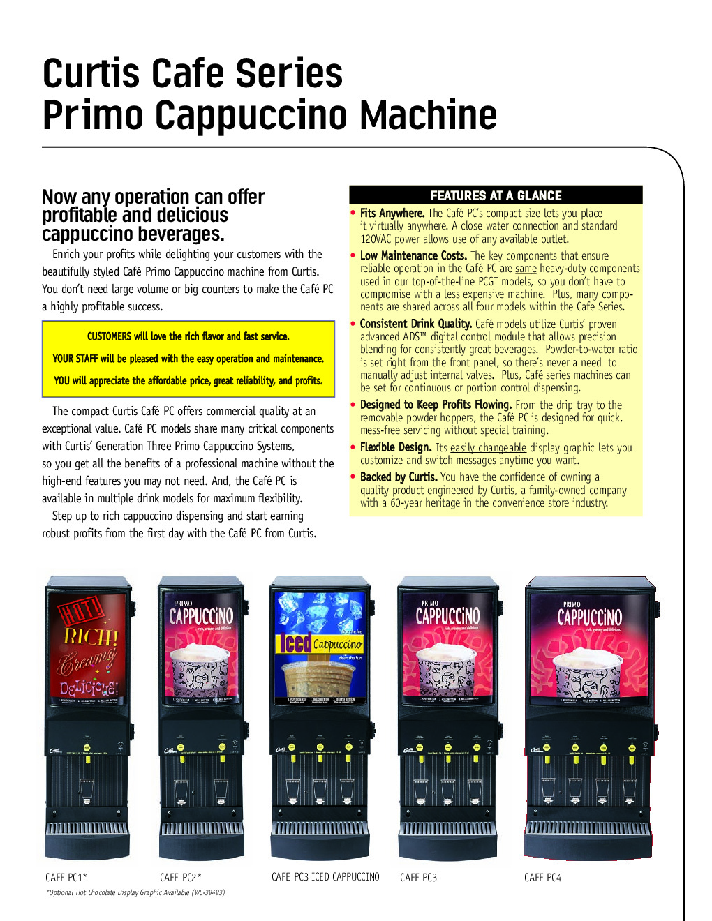 Curtis CAFEPC2CS10000 Electric (Hot) Beverage Dispenser