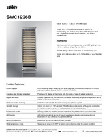 SUM-SWC1926B-Spec Sheet