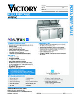 VCR-VPP67HC-Spec Sheet