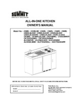 SUM-CK54SINKL-Owner's Manual