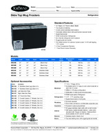 KRO-MC36B-Spec Sheet
