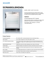 SUM-SCR600BGLBINZADA-Spec Sheet