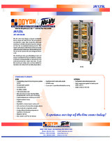 DOY-JA12SL-Spec Sheet