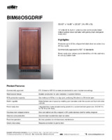 SUM-BIM68OSGDRIF-Spec Sheet