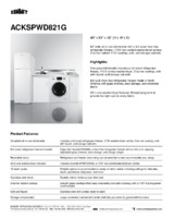 SUM-ACKSPWD821G-Spec Sheet