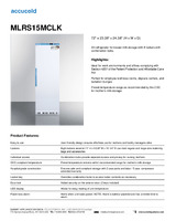 SUM-MLRS15MCLK-Spec Sheet
