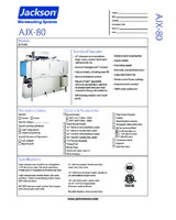 JWS-AJX-80CE-Spec Sheet