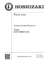 HOS-DCM-300BAH-Parts Manual