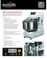 AE-4065 100 Qt Commercial Dough Mixer