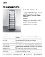 SUM-SCR1401LHRICSS-Spec Sheet