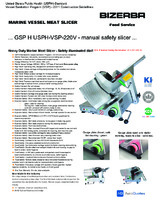 BIZ-GSP-H-USPH-VSP-220V-Spec Sheet