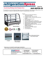 DOU-DXP-REF28-Spec Sheet