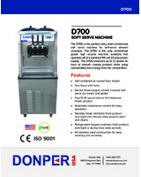 DON-D700-Spec Sheet