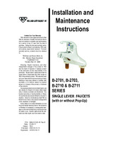 TSB-B-2703-Installation And Maintenance Instructions