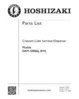 HOS-DKM-500BWJ-Parts Manual