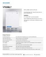 SUM-VT65ML7-Spec Sheet