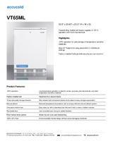 SUM-VT65ML-Spec Sheet