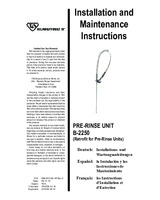 TSB-B-2250-Installation And Maintenance Instructions