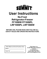 SUM-FF1088W-Owner's Manual