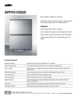 SUM-SPFF51OS2D-Spec Sheet