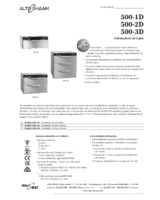ALT-500-1D-Spec Sheet - Spanish