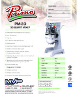 MVP-PM-30-Spec Sheet