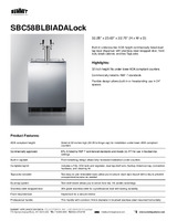 SUM-SBC58BLBIADALOCK-Spec Sheet