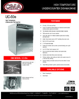 CMA-UC50E-Spec Sheet