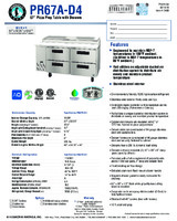 HOS-PR67A-D4-Spec Sheet