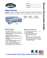 RRC-RTGE-60-Spec Sheet