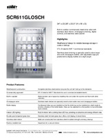 SUM-SCR611GLOSCH-Spec Sheet