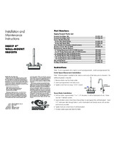 TSB-5F-4WWX05-Installation And Maintenance Instructions
