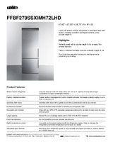 SUM-FFBF279SSXIMH72LHD-Spec Sheet
