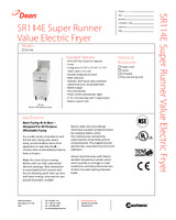 FRY-SR114E-Spec Sheet